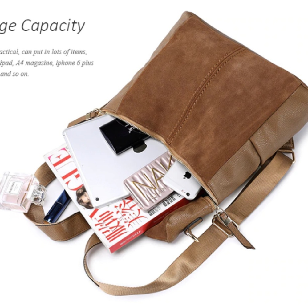 S O F I A Nubuck Backpack - Picture 8 of 8